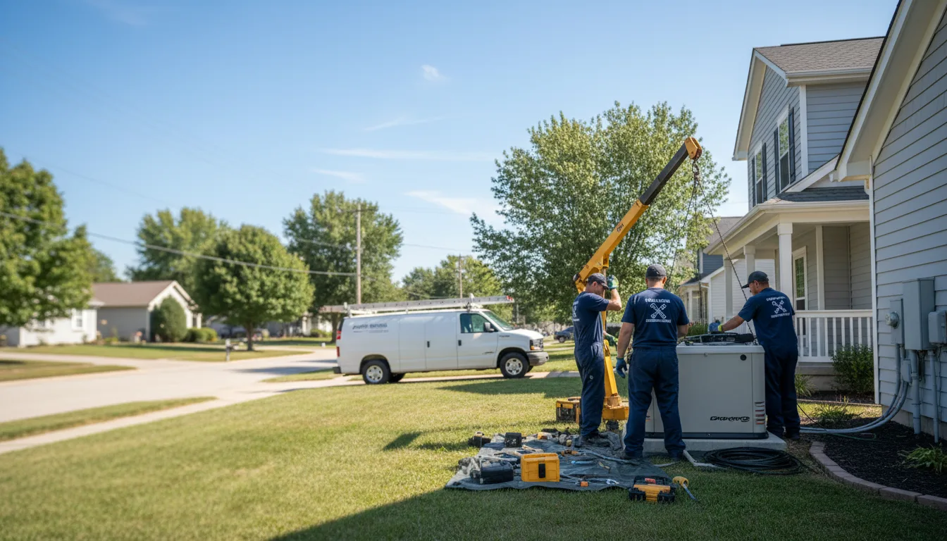 Generator Installation in Tishomingo, OK near me